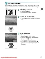 Preview for 63 page of Canon PowerShot A490 Getting Started