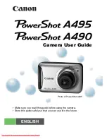 Предварительный просмотр 37 страницы Canon PowerShot A495 Getting Started