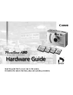 Предварительный просмотр 1 страницы Canon Powershot A50 Hardware Manual