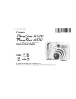 Предварительный просмотр 1 страницы Canon PowerShot A510 User Manual