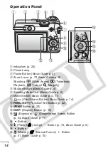 Предварительный просмотр 16 страницы Canon PowerShot A530 Advanced User'S Manual