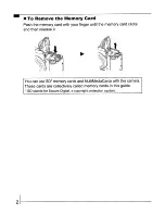 Предварительный просмотр 4 страницы Canon PowerShot A540 User Manual