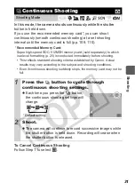 Предварительный просмотр 33 страницы Canon PowerShot A550 Advanced User'S Manual