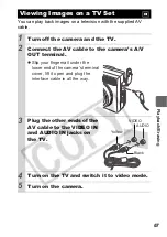 Предварительный просмотр 69 страницы Canon PowerShot A550 Advanced User'S Manual