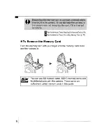 Предварительный просмотр 8 страницы Canon PowerShot A550 User Manual