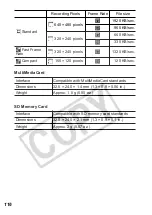 Предварительный просмотр 118 страницы Canon PowerShot A560 Advanced User'S Manual