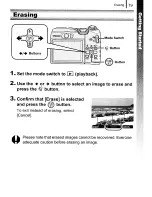 Предварительный просмотр 21 страницы Canon PowerShot A590 IS User Manual