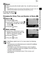 Предварительный просмотр 65 страницы Canon PowerShot A590 IS User Manual
