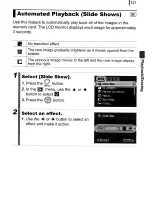 Предварительный просмотр 123 страницы Canon PowerShot A590 IS User Manual