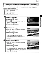 Предварительный просмотр 129 страницы Canon PowerShot A590 IS User Manual