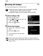 Предварительный просмотр 134 страницы Canon PowerShot A590 IS User Manual