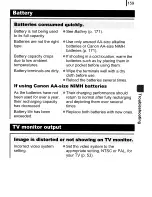 Предварительный просмотр 161 страницы Canon PowerShot A590 IS User Manual