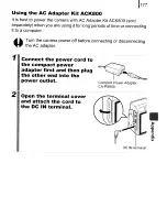 Предварительный просмотр 179 страницы Canon PowerShot A590 IS User Manual