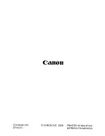 Предварительный просмотр 374 страницы Canon PowerShot A590 IS User Manual