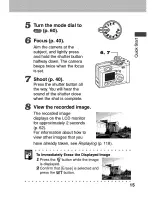 Предварительный просмотр 19 страницы Canon PowerShot A60 User Manual