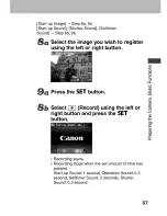 Предварительный просмотр 61 страницы Canon PowerShot A60 User Manual