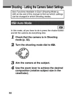 Предварительный просмотр 64 страницы Canon PowerShot A60 User Manual