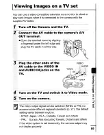 Предварительный просмотр 118 страницы Canon POWERSHOT A610 User Manual