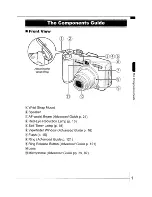 Предварительный просмотр 3 страницы Canon POWERSHOT A630 User Manual