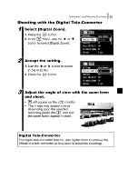 Предварительный просмотр 63 страницы Canon Powershot A650 IS User Manual