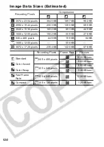 Предварительный просмотр 128 страницы Canon PowerShot A710 IS Advanced User'S Manual