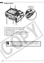 Предварительный просмотр 4 страницы Canon PowerShot A710 IS User Manual