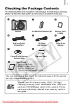 Предварительный просмотр 3 страницы Canon PowerShot A720 IS User Manual