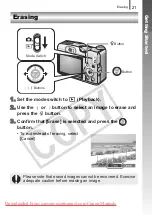 Предварительный просмотр 23 страницы Canon PowerShot A720 IS User Manual