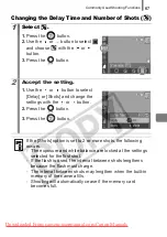 Предварительный просмотр 69 страницы Canon PowerShot A720 IS User Manual