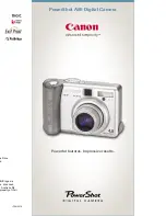 Canon POWERSHOT A85 Brochure & Specs предпросмотр