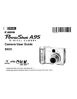 Предварительный просмотр 2 страницы Canon PowerShot A95 User Manual