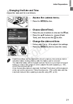 Предварительный просмотр 21 страницы Canon PowerShot D20 User Manual