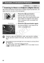 Предварительный просмотр 62 страницы Canon PowerShot D20 User Manual