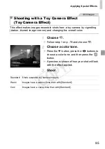 Предварительный просмотр 85 страницы Canon PowerShot D20 User Manual