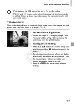 Предварительный просмотр 107 страницы Canon PowerShot D20 User Manual