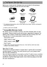 Предварительный просмотр 2 страницы Canon PowerShot D30 Getting Started