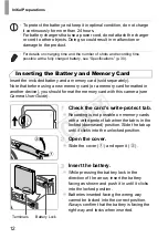 Предварительный просмотр 12 страницы Canon PowerShot ELPH 110 HS Getting Started