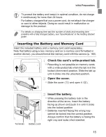 Предварительный просмотр 15 страницы Canon POWERSHOT ELPH 110HS User Manual