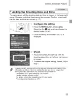 Предварительный просмотр 55 страницы Canon POWERSHOT ELPH 110HS User Manual