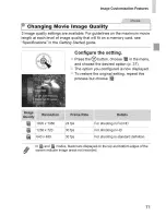 Предварительный просмотр 71 страницы Canon POWERSHOT ELPH 110HS User Manual