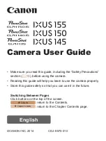 Canon PowerShot ELPH 150 IS User Manual предпросмотр