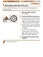 Предварительный просмотр 103 страницы Canon PowerShot ELPH 150 IS User Manual