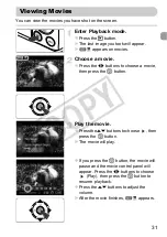 Предварительный просмотр 31 страницы Canon PowerShot ELPH 300 HS User Manual