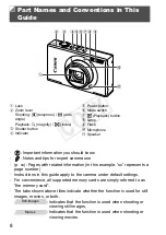 Предварительный просмотр 8 страницы Canon PowerShot ELPH 520 HS Getting Started