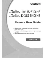 Preview for 1 page of Canon POWERSHOT ELPH 530HS User Manual