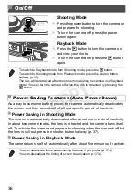 Предварительный просмотр 36 страницы Canon PowerShot G1 X User Manual