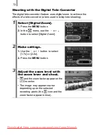 Предварительный просмотр 74 страницы Canon PowerShot G10 - Digital Camera - Compact User Manual