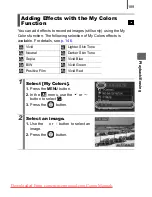 Предварительный просмотр 191 страницы Canon PowerShot G10 - Digital Camera - Compact User Manual