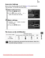 Предварительный просмотр 265 страницы Canon PowerShot G10 - Digital Camera - Compact User Manual