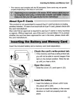 Предварительный просмотр 11 страницы Canon PowerShot G12 Getting Started